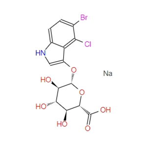 5-溴-4-氯-3-吲哚基β-D-葡萄糖苷酸鈉鹽X-Gluc