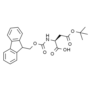 Fmoc-Asp(OtBu)-OH，F(xiàn)moc-L-天冬氨酸 beta-叔丁酯