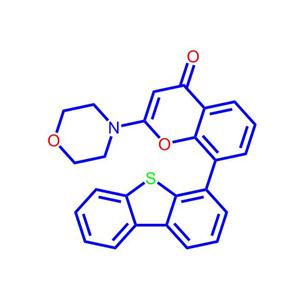 8-(4-二苯并噻吩基)-2-(4-嗎啉基)-4H-1-苯并吡喃-4-酮503468-95-9