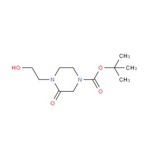 叔-丁基 4-(2-羥基乙基)-3-羰基哌嗪-1-羧酸酯