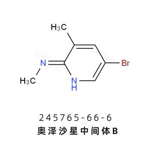 5-溴-N,3-二甲基吡啶-2-胺 奧澤沙星中間體B(中七)245765-66-6