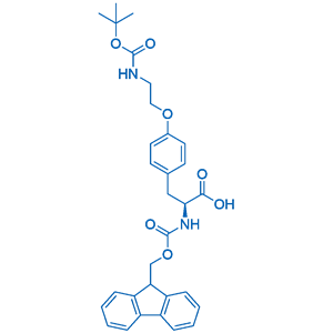 Fmoc-4-[2-(Boc-amino)ethoxy]-L-Phenylalanine 