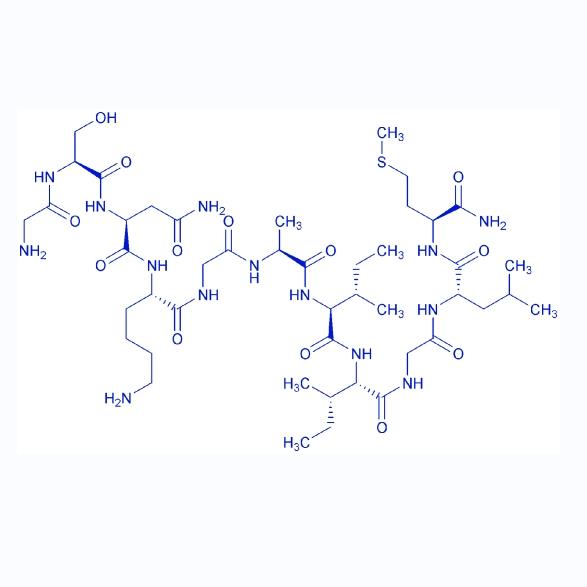 Amyloid β-Protein (25-35) amide 147490-49-1.png Amyloid β-Protein (25-35) amide 147490-49-1.png