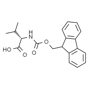 Fmoc-Val-OH，N-(9-芴甲氧羰基)-L-纈氨酸