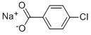 CAS 登錄號：3686-66-6， 4-氯苯甲酸鈉