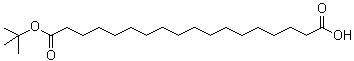 CAS 登錄號(hào)：843666-40-0, 十八烷二酸單叔丁酯