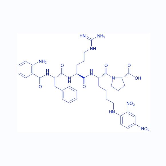 Abz-Phe-Arg-Lys(Dnp)-Pro-OH 500799-61-1.png