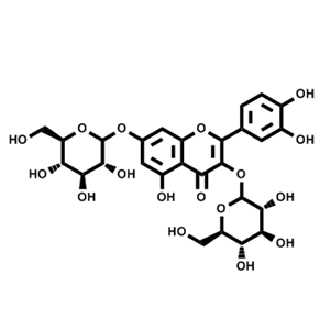 槲皮素3, 7-二葡萄糖苷；6892-74-6