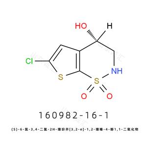 (S)-6-氯-3,4-二氫-2H-噻吩并[3,2-e]-1,2-噻嗪-4-醇1,1-二氧化物 布林佐胺中間體