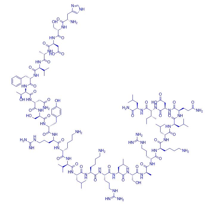 (Lys15,Arg16,Leu27)-VIP (1-7)-GRF (8-27) 201995-58-6.png