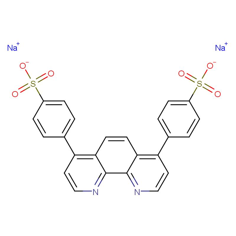 52746-49-3 水合紅菲繞啉二磺酸鈉 結(jié)構(gòu)式圖片