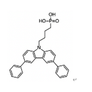 [4-(3,6-二苯基- 9H-咔唑-9基) 丁基]磷酸