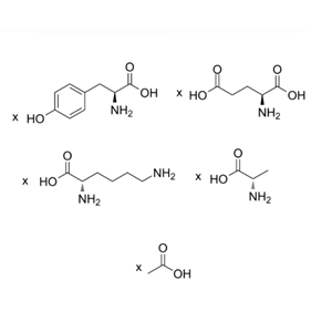 醋酸格拉替雷是髓鞘堿性蛋白的合成類似物和一種免疫調(diào)節(jié)劑，可用于多發(fā)性硬化癥的研究