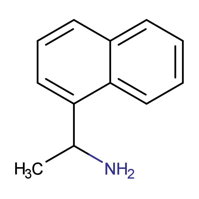 3886-70-2 (R)-1-(1-萘基)乙胺 結(jié)構(gòu)式圖片