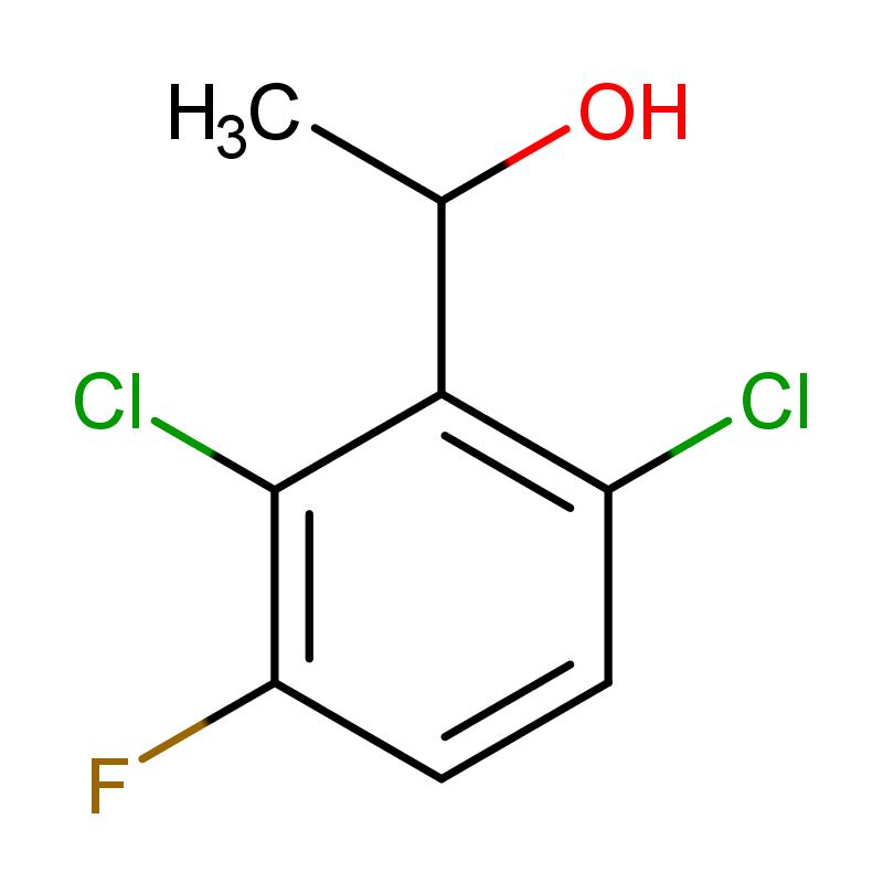 330156-50-8 (R)-1-(2,6-二氯-3-氟苯基)乙醇 結(jié)構(gòu)式圖片