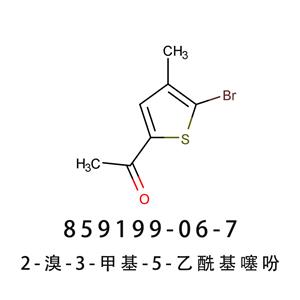 2-溴-3-甲基-5-乙?；绶?859199-06-7