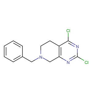 7-芐基-2,4-二氯-5,6,7,8-四氫吡啶并[3,4-d]嘧啶  1059735-34-0