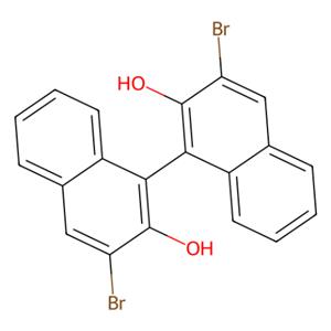 aladdin 阿拉丁 D121043 (R)-3,3'-二溴-1,1'-聯(lián)-2-萘酚 111795-43-8 97%