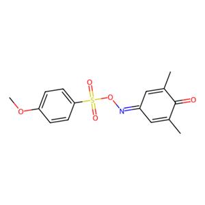 aladdin 阿拉丁 L287369 4-[O-[(4-甲氧基苯基)磺?；鵠肟] -2,6-二甲基-2,5-環(huán)己二烯-1,4-二酮 321695-57-2 96%