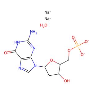 aladdin 阿拉丁 D351672 2′-脫氧鳥苷-5′-一磷酸 二鈉鹽 水合物 52558-16-4 ≥99%