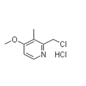2-(氯甲基)-4-甲氧基-3-甲基吡啶鹽酸鹽