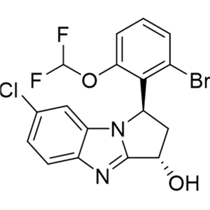 （1R，3S）-1-（2-溴-6-（二氟甲氧基）苯基）-7-氯-2,3-二氫-1H-苯并[d]吡咯并[1,2-a]咪唑-3-醇