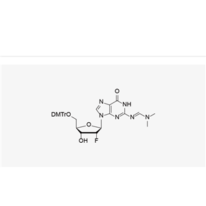 5'-O-DMT-N2-dimethylformamidine-2'-fluoro-2'-deoxyguanosine