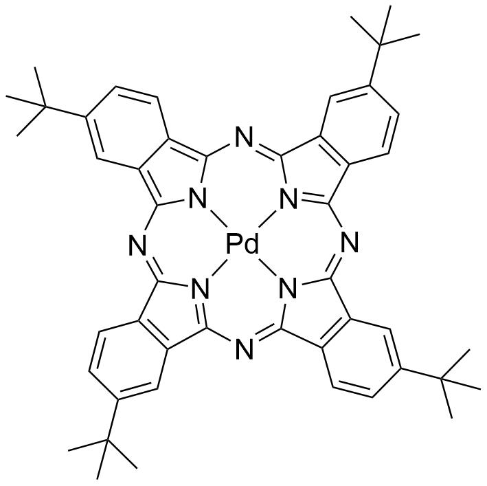2,9,16,23-四叔丁基-29H,31H-酞菁鈀(II).png
