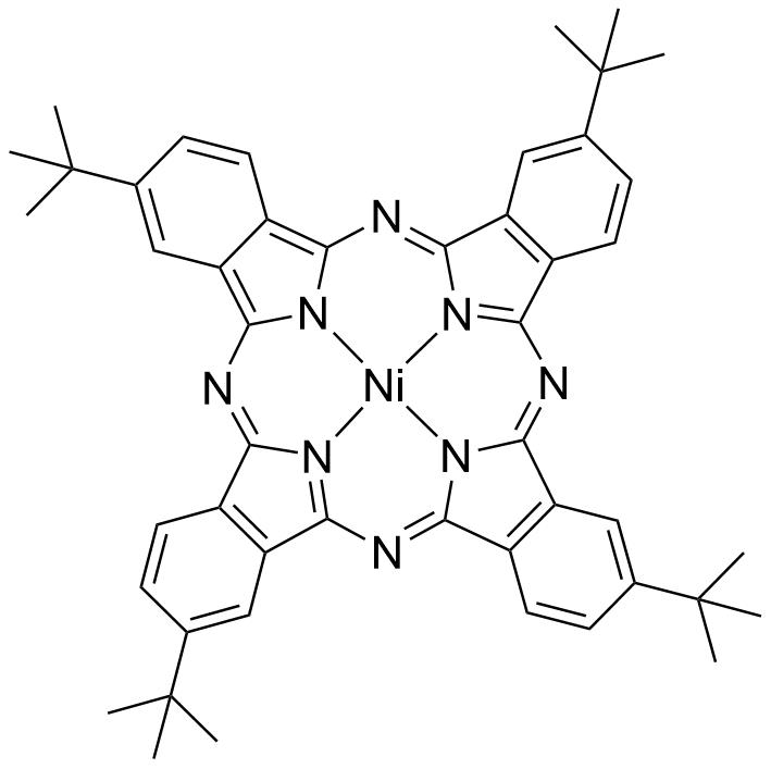 2,9,16,23-四叔丁基-29H,31H-酞菁鎳(II).png