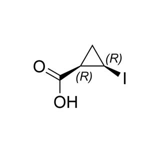 (1R,2R)-2-碘環(huán)丙烷羧酸, (1R,2R)-2-iodocyclopropanecarboxylic acid, 692288-05-4, ≥99%