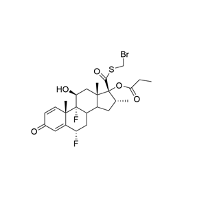 丙酸氟替卡松溴代雜質(zhì)  80474-27-7