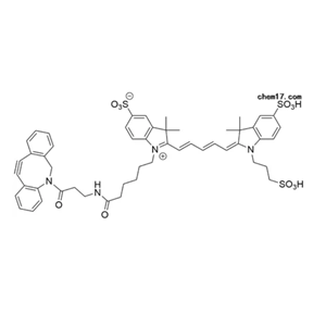 2182601-72-3，花青素Cy5-二苯并環(huán)辛炔，Cy5 DBCO