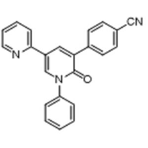 吡侖帕奈雜質(zhì)16；3-(4-氰基苯基)-5-(2-吡啶基)-1-苯基-1，2-二氫吡啶-2-酮