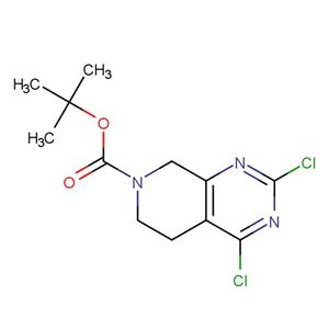 2,4-二氯-5,6-二氫吡啶并[3,4-d]嘧啶-7-甲酸叔丁酯；916420-27-4