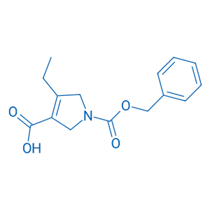 1-[(芐氧基)羰基] -4-乙基-2,5-二氫-1H-吡咯-3-羧酸