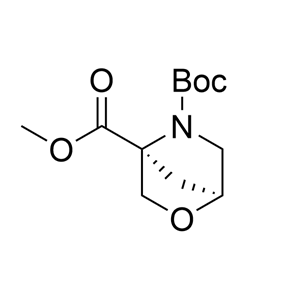 2643373-99-1，(1S,4S)-5-tert-butoxycarbonyl-2-oxa-5-azabicyclo[2.2.1]heptane-4-carboxylic acid methyl ester