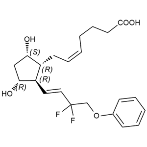 他氟前列腺素羧酸雜質(zhì)；(Z)-7-[(1R,2R,3R,5S)-2-[(1E)-3,3-二氟-4-苯氧基-1-丁烯基]-3,5-二羥基環(huán)戊基]-5-庚烯酸