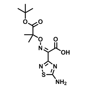 (Z)-2-(5-氨基-1,2,4-噻二唑-3-基)-2-(((1-(叔丁氧基)-2-甲基-1-氧代丙烷-2-基)氧基)亞氨基)乙酸