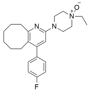 布南色林N-氧化雜質(zhì)；1-乙基-4-（4-（4-氟苯基）-5，6，7，8，9，10-六氫環(huán)辛烷并[b]吡啶-2-基）哌嗪-1-氧化物