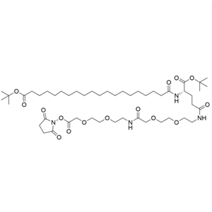 tBuO-ICO-Glu(AEEA-AEEA-OSu)-OtBu 1118767-17-1