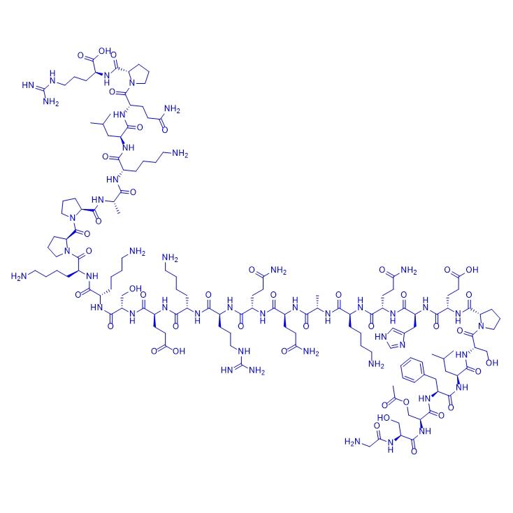 (Ser(Ac)3)-Ghrelin (mouse, rat) 321974-76-9.png