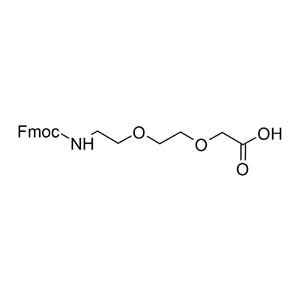 [2-[2-(Fmoc-氨基)乙氧基]乙氧基]乙酸 CAS 166108-71-0