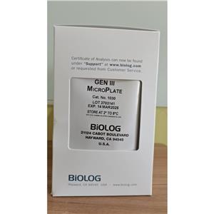 美國原裝進口 Biolog GEN III鑒定板（1030）