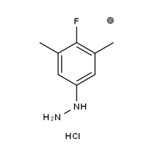 4-氟-3,5-二甲基苯肼鹽酸鹽