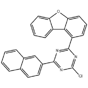 2-氯-4-(二苯并[B,D]呋喃-1-基)-6-(萘-2-基)-1,3,5-三嗪