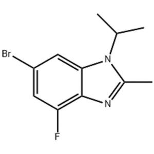 6-溴-4-氟-1-異丙基-2-甲基-1H-苯并[D]咪唑