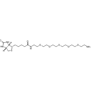 Biotin-PEG5-CH2CH2NH2