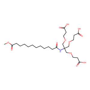 3-(3-(2-羧基乙氧基)-2-[(2-羧基乙氧基)甲基]-2-(12-甲氧基-12-氧代十二烷酰胺基)丙氧基)丙酸