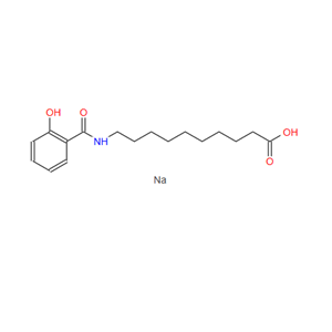 10-(2-羥基苯甲酰胺基)癸酸鈉、SNAD
