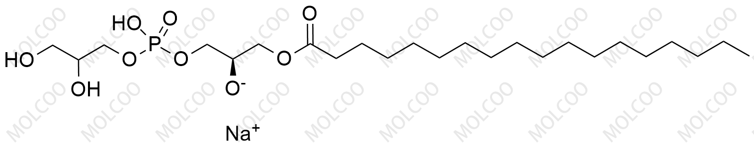 1-硬脂?；?2-羥基-sn-甘油-3-磷酸-(1'-rac-甘油)(鈉鹽)